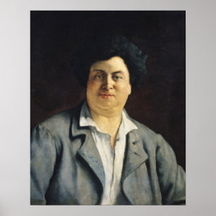 Pôster Retrato do pere de Alexandre Dumas, 1878