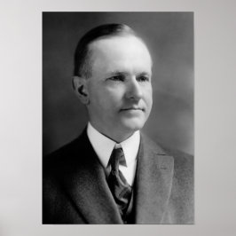 Poster Retrato do Presidente Calvin Coolidge - 1923