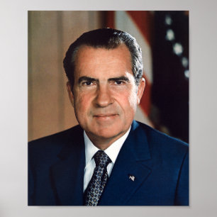 Poster Retrato do presidente Richard Nixon