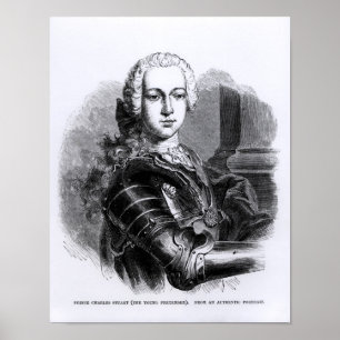 Pôster Retrato do príncipe Charles Edward Stuart