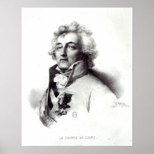 Poster Retrato do príncipe de Charles-Joseph do marechal