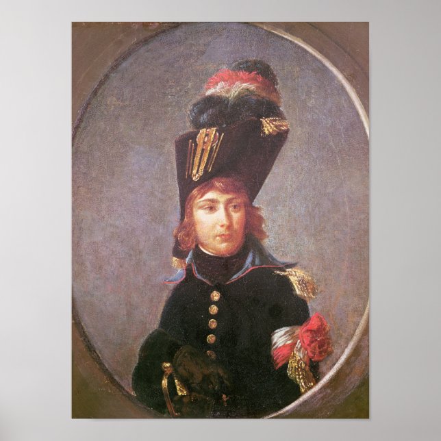 Pôster Retrato do Príncipe Eugene de Beauharnais (Frente)