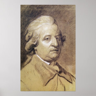 Poster Retrato do rei de Louis XVI de France