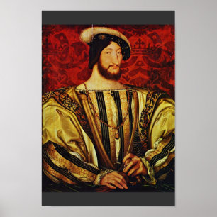 Poster Retrato do rei Francis Eu France, por Clouet J