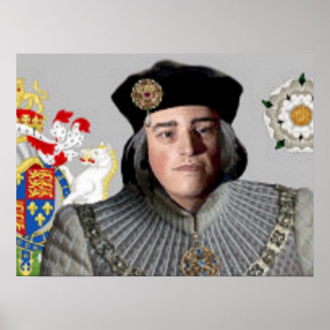 Poster Retrato do Rei Richard III (Frente)