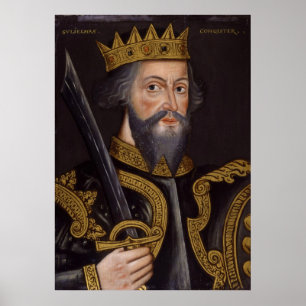 Poster Retrato do rei William Eu Conquistador