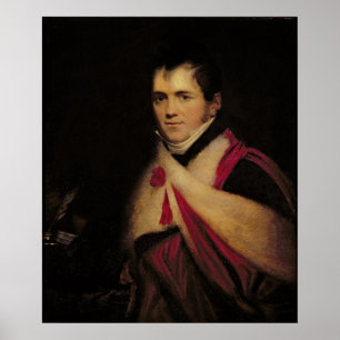 Pôster Retrato do Rev. Edward Daniel Clarke c.1822