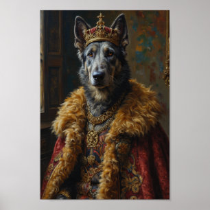 Poster Retrato do Royal Irish Wolfhound