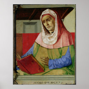Pôster Retrato do Seneca c.1475