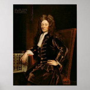 Pôster Retrato do senhor Christopher Wren 1711