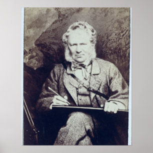 Pôster Retrato do senhor Edwin Landseer (1802-73) (albume