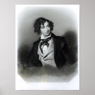 Pôster Retrato do senhor M.P. de Benjamin Disraeli