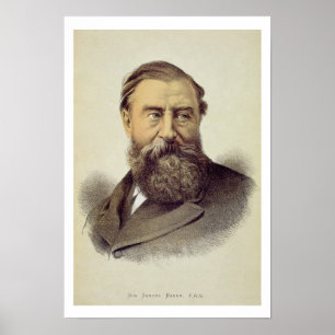 Poster Retrato do senhor Samuel Padeiro (1821-93) (cor