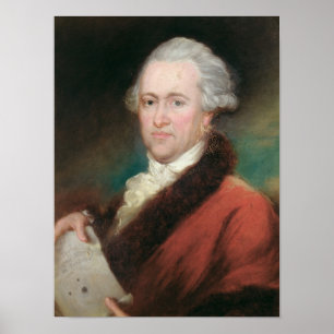 Pôster Retrato do senhor William Herschel c.1795