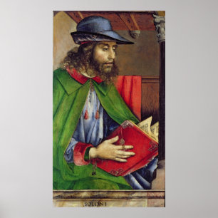 Poster Retrato do Solon c.1475
