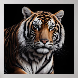Poster Retrato do tigre