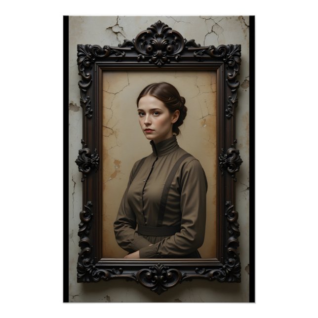 Pôster Retrato do Trabalhador Resiliente (Frente)