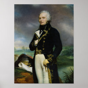 Pôster Retrato do visconde Alexandre-Francois-Marie