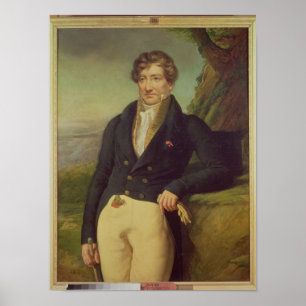 Pôster Retrato do Zoologist francês