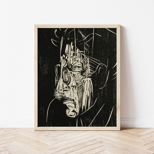 Poster Retrato Edmund Schaeffer | Albert Müller (Criador carregado)