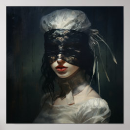 Poster Retrato Étero Gótico: Bli Incrivelmente Bela