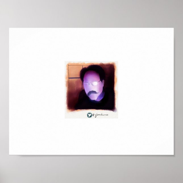 Pôster Retrato: Glenn Sharron (Frente)