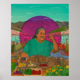 Poster Retrato: Helga Garcia-Garza, Agri-cultura