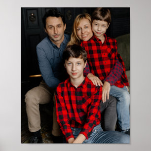 Poster Retrato Impresso Personalizado – Arte de Foto Pers