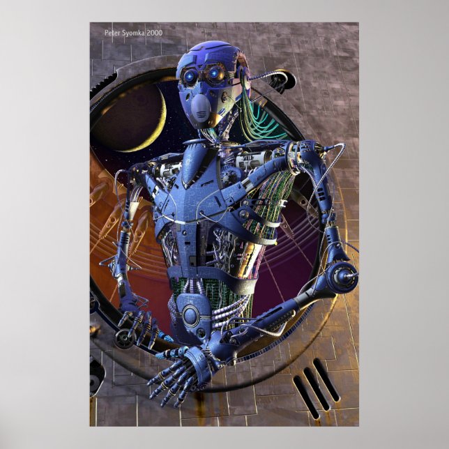 Pôster Retrato industrial (Frente)