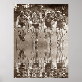 Poster RETRATO INTIMADO DA Reflexão TOUR DE FRANCE