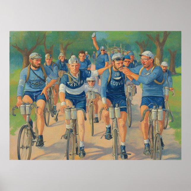 POSTER RETRATO INTIMADO DA TURA DE FRANÇA DE 1920 (Frente)