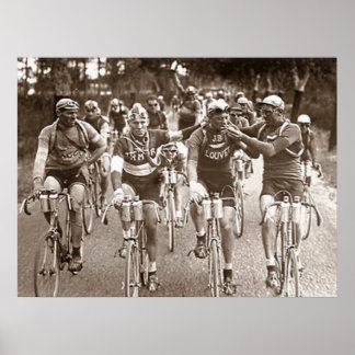 POSTER RETRATO INTIMADO DA TURA DE FRANÇA DE 1920