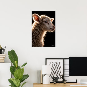 Poster Retrato Nuvem de Lã