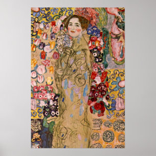 Poster Retrato Póstumo de Ria Munk por Gustav Klimt