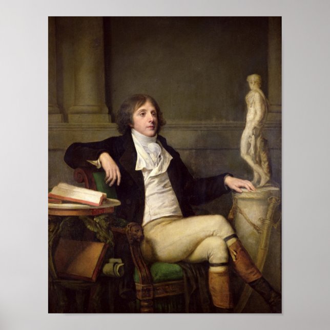Pôster Retrato presumivelmente Auguste Louis (Frente)