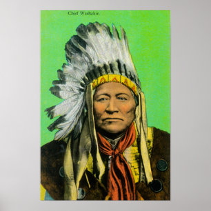 Pôster Retrato principal de Washakie