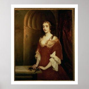 Pôster Retrato provável de Nell Gwynne (1650-87), mistre