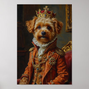 Poster Retrato Real de Yorkipoo
