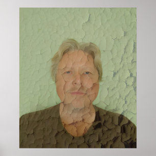 Poster Retrato Selfie - Ken Gage Art
