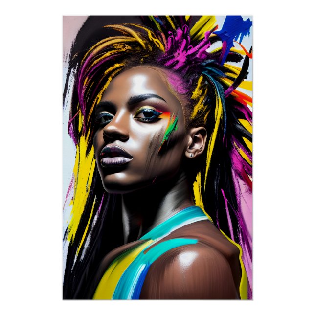 Pôster Retrato surreal (Frente)