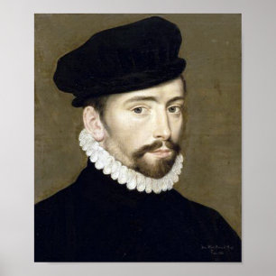 Pôster Retrato Villeroy renascimento