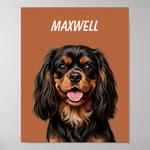 Poster Retratos Personalizados de Animais de Estimação Us