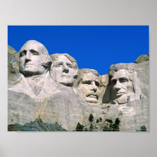 Pôster Retratos presidenciais, o Monte Rushmore