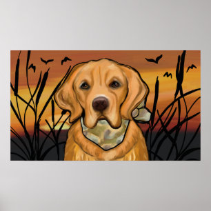 Poster Retriever de ouro