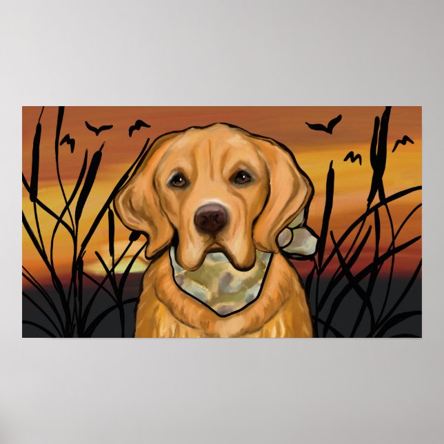 Poster Retriever de ouro (Frente)