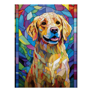 Pôster Retriever de ouro