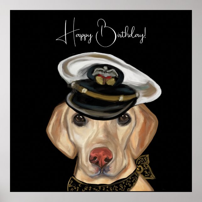 Poster Retriever Labrador    (Frente)