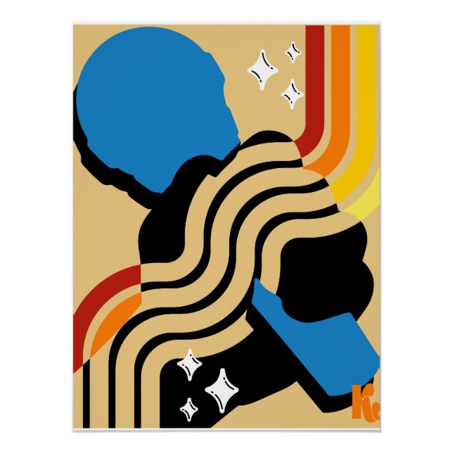 Pôster Retro (Frente)