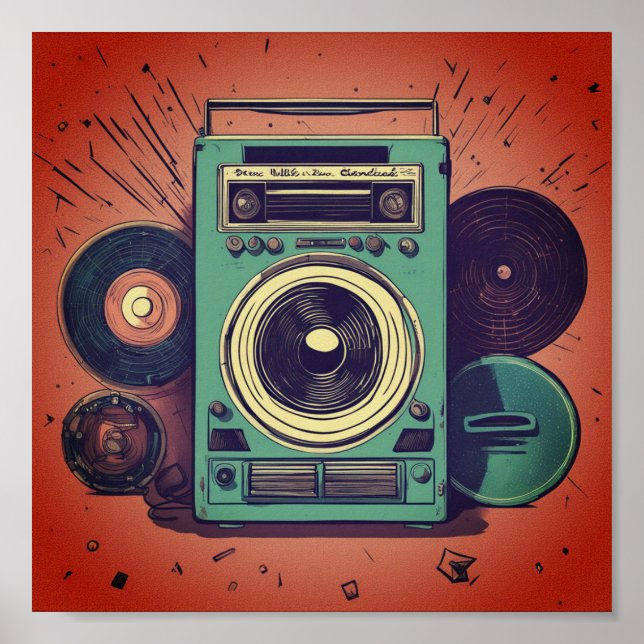 Poster Retro 70 (Frente)