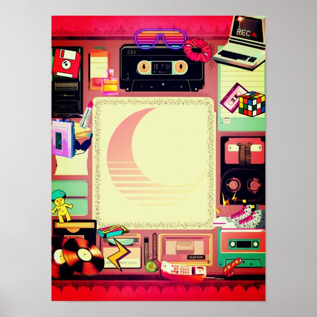 Poster Retro 90 (Frente)